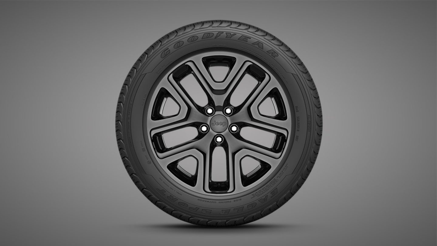 18-Inch Gloss Black Aluminum Wheels
