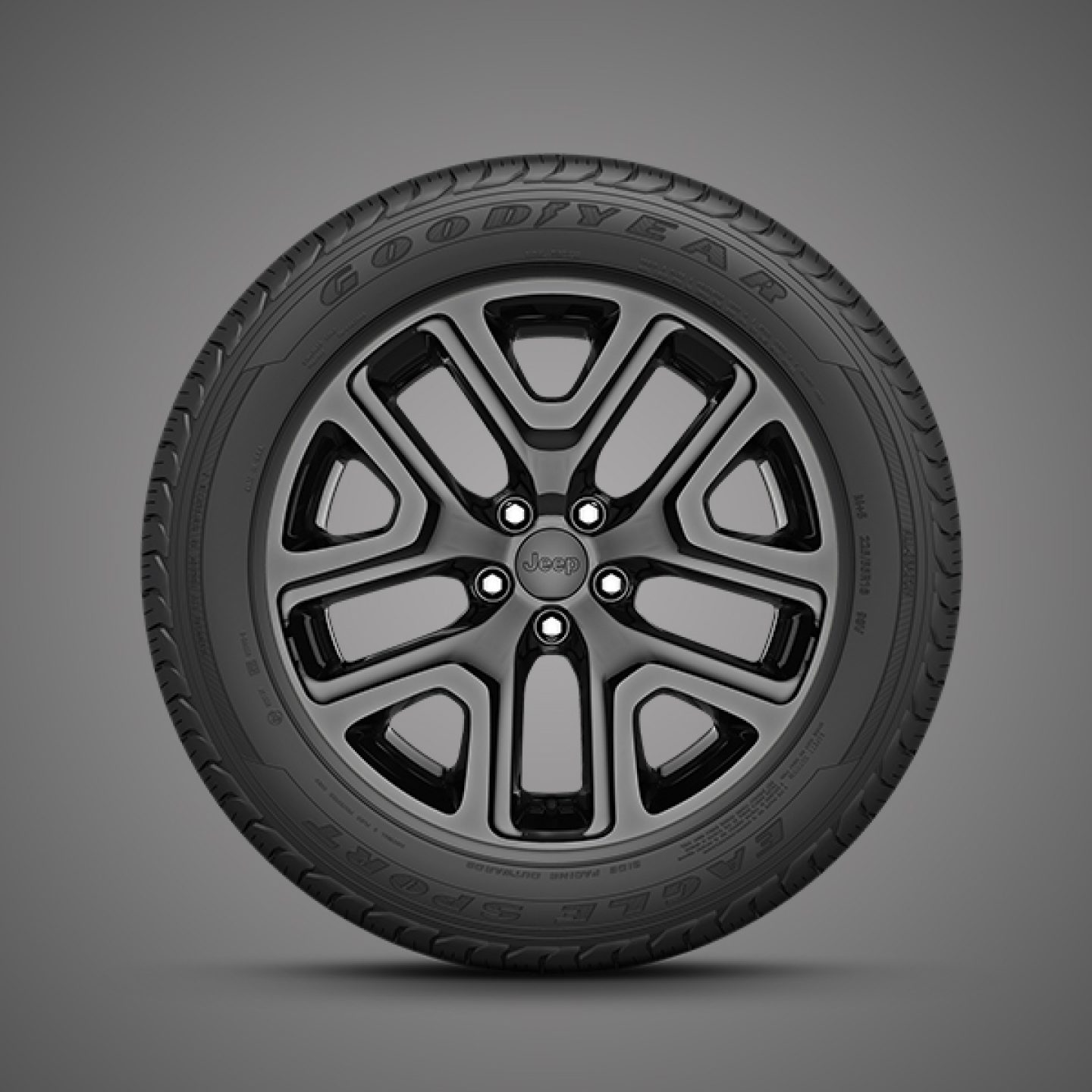18-Inch Gloss Black Aluminum Wheels