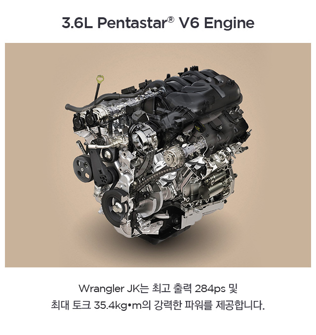 3.6L Pentastar® V6 Engine