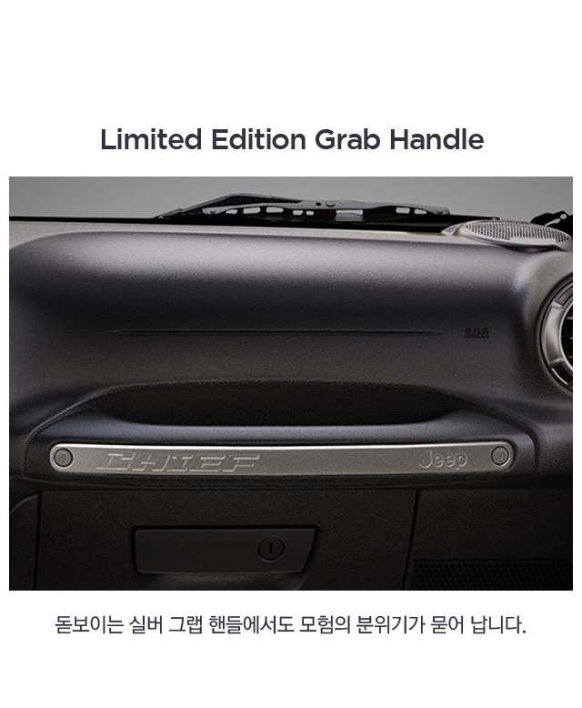 Limited Edition Grab Handle