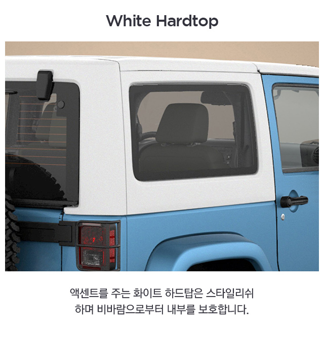 White Hardtop