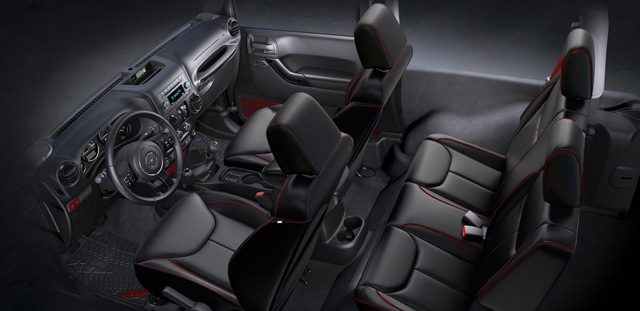 2017-Jeep-Wrangler-Interior-Seating-Interior-View-Rubicon-Recon-Black-Leather-Trim-Red-Accent-Stitching