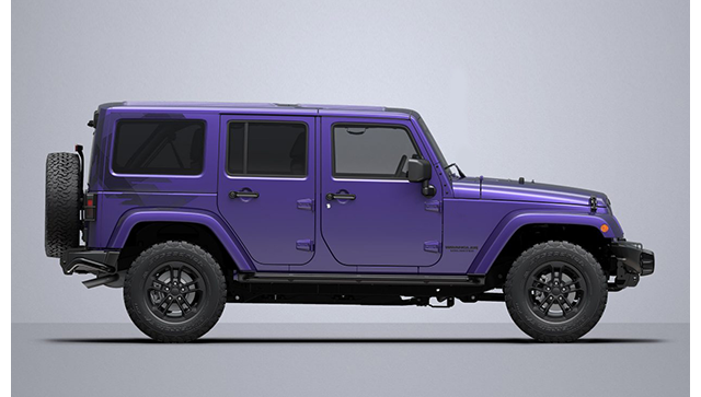 2017 Jeep Wrangler Winter Side View
