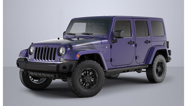 2017 Jeep Wrangler Winter Front View