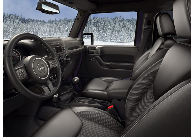 2017 Jeep Wrangler Winter Front Seats